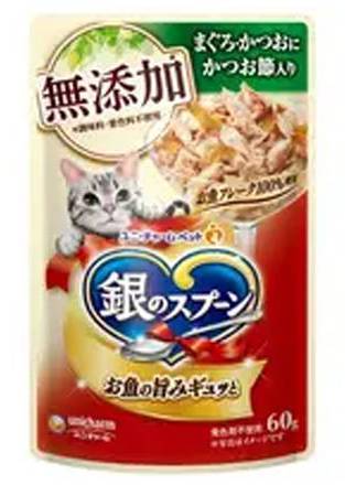 銀のスプーンパウチ 無添加かつお６０ｇ