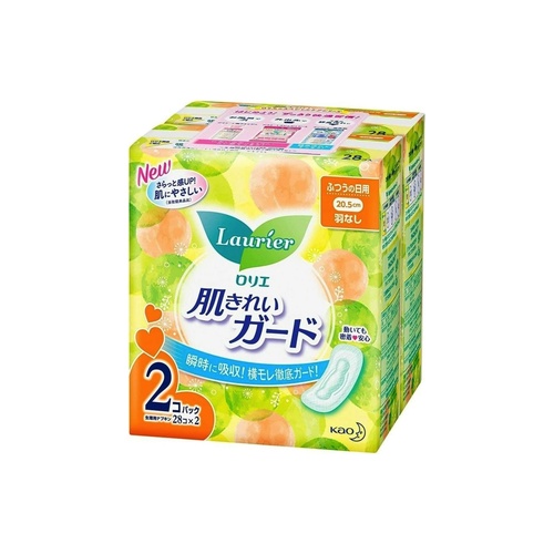 ロリエ肌きれい昼用羽なし ２８コ入×２