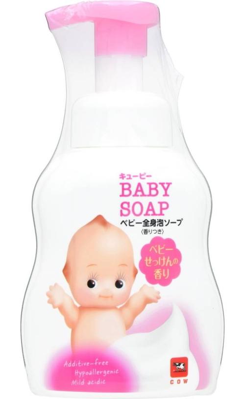 ＱＰ全身泡石鹸の香り ４００ｍｌポンプ