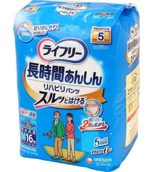 ＬＦ　リハビリパンツ Ｍ１６枚