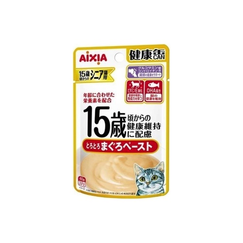 シニア１５歳健康缶パウチ ４０ｇ　まぐろペー