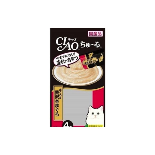 チャオちゅーる　まぐろ 贅沢本まぐろ　４本