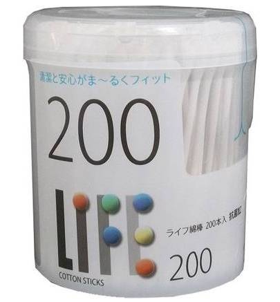 ライフ綿棒２００Ｐ １個