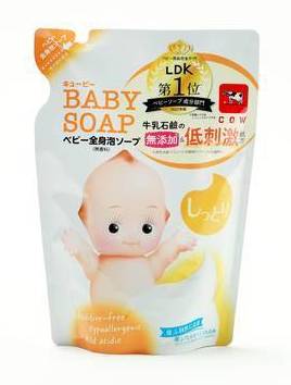 ＱＰしっとり全身ソープ泡 詰替用３５０ｍｌ