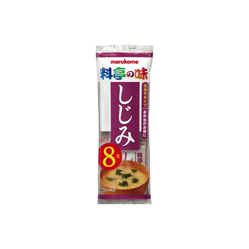 新即席生みそ汁しじみ ８食