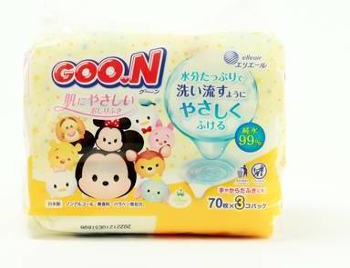 グーン肌にやさしいおしりふき ７０枚×３Ｐ