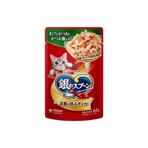 銀のスプーンパウチ　まぐろ かつお節６０ｇ