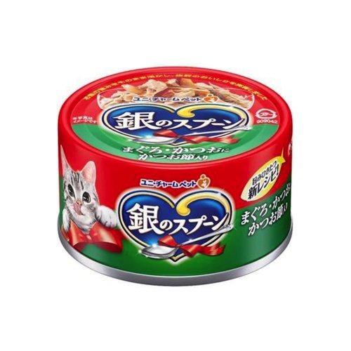 銀のスプーン缶 まぐろかつお節　７