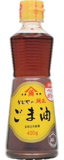 純正ごま油 ４００ｇ