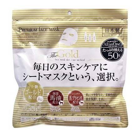 Ｐフェイスマスクゴールド ５０枚
