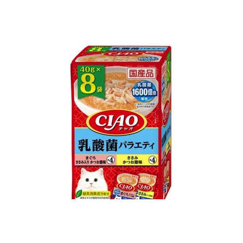 ＣＩＡＯパウチ乳酸菌 バラエティ８袋入り