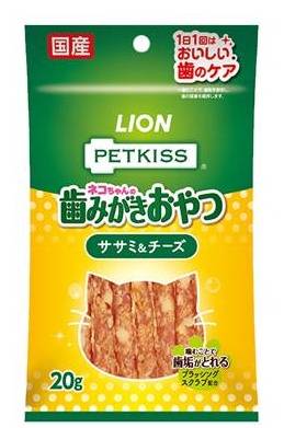 ネコちゃんの歯みがきおやつ ササミ＆チーズ