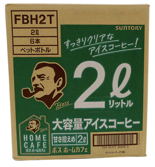 ホームカフェ甘さ控えＣＳ ２Ｌ×６
