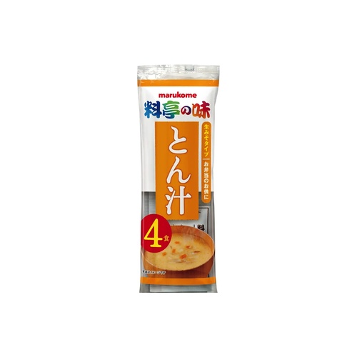 即席生みそ汁　とん汁 ４Ｐ