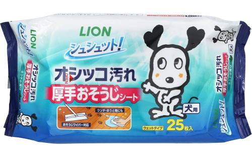 シュシュット！厚手おそうじシ 犬用２５Ｐ