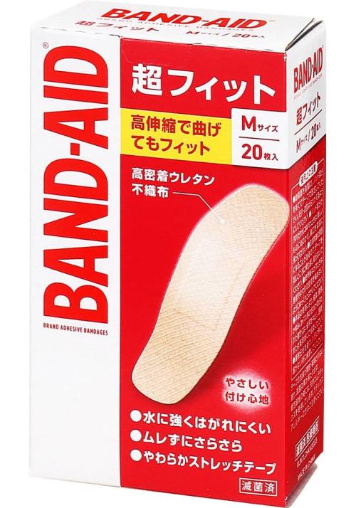 バンド救急絆創膏超フィット Ｍサイズ　２０枚