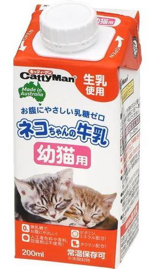 ねこちゃんの牛乳幼猫用 ２００ｍｌ