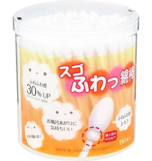 スゴふわッ綿棒 １１０本