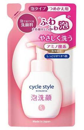 サイクルスタイル泡洗顔Ｆ 詰替え２２０ｍｌ