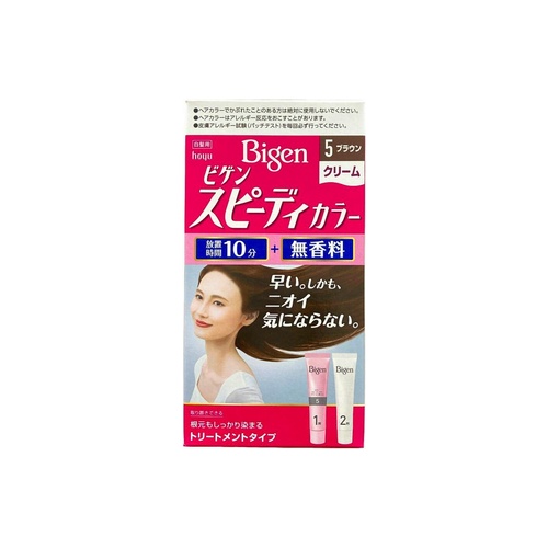 ビゲンスピーディクリーム５ ブラウン