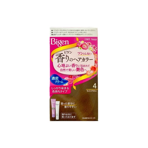 ビゲン香りクリーム４ ライトブラウン