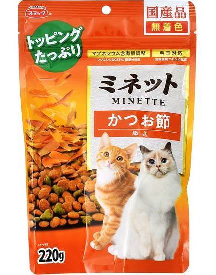 ミネットかつお節添え ２２０ｇ