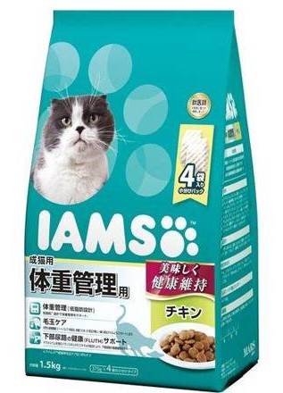 成猫用体重管理用チキン １．５ｋｇ