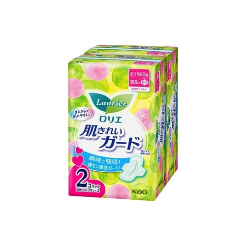 ロリエ肌きれい昼用羽つき ２０コ入×２