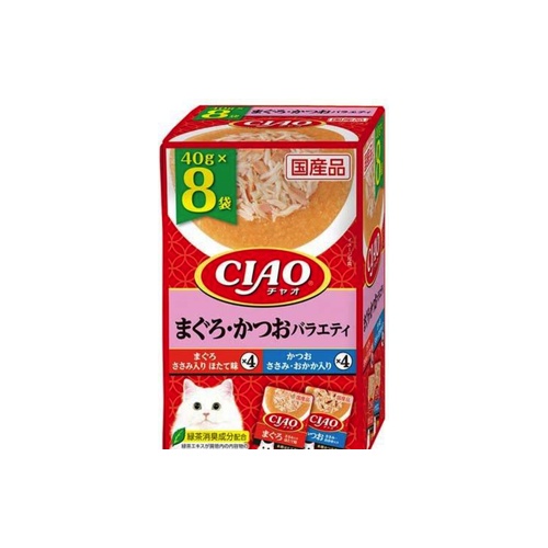 ＣＩＡＯパウチまぐろ・かつお バラエティ８袋入り