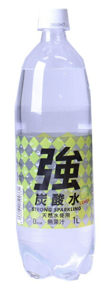 強炭酸水レモン １Ｌ