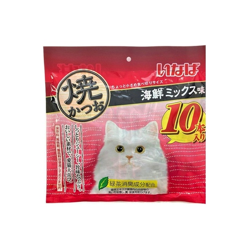 焼きかつお海鮮ミックス味 １０本