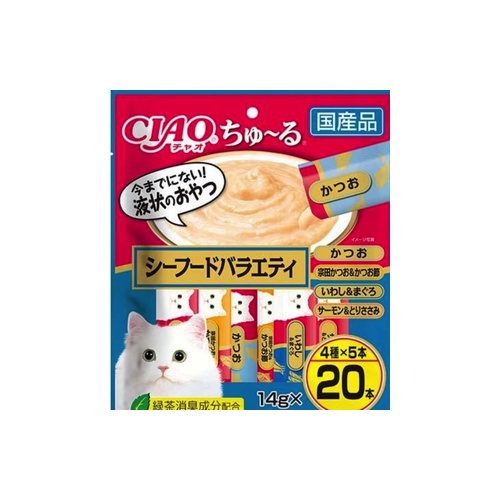 ちゅーる　シーフード バラエティ　２０本