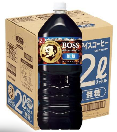 ホームカフェ無糖ケース ２Ｌ×６