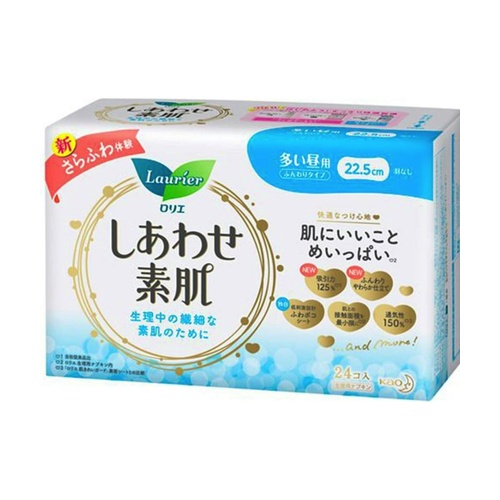 ロリエＦ素肌多い昼用羽なし ２４個